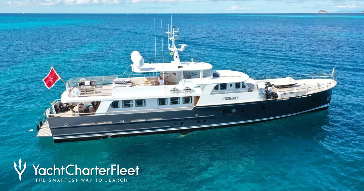 PERSUADER yacht charter 2