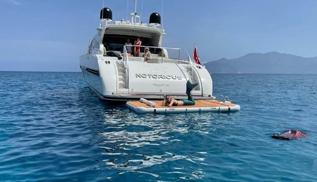NOTORIOUS yacht charter 5
