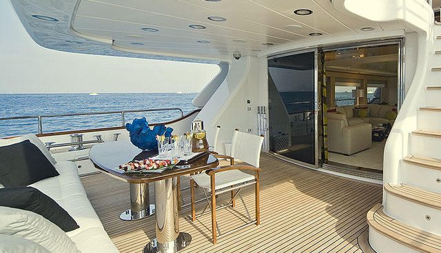 SALUTE yacht charter 5