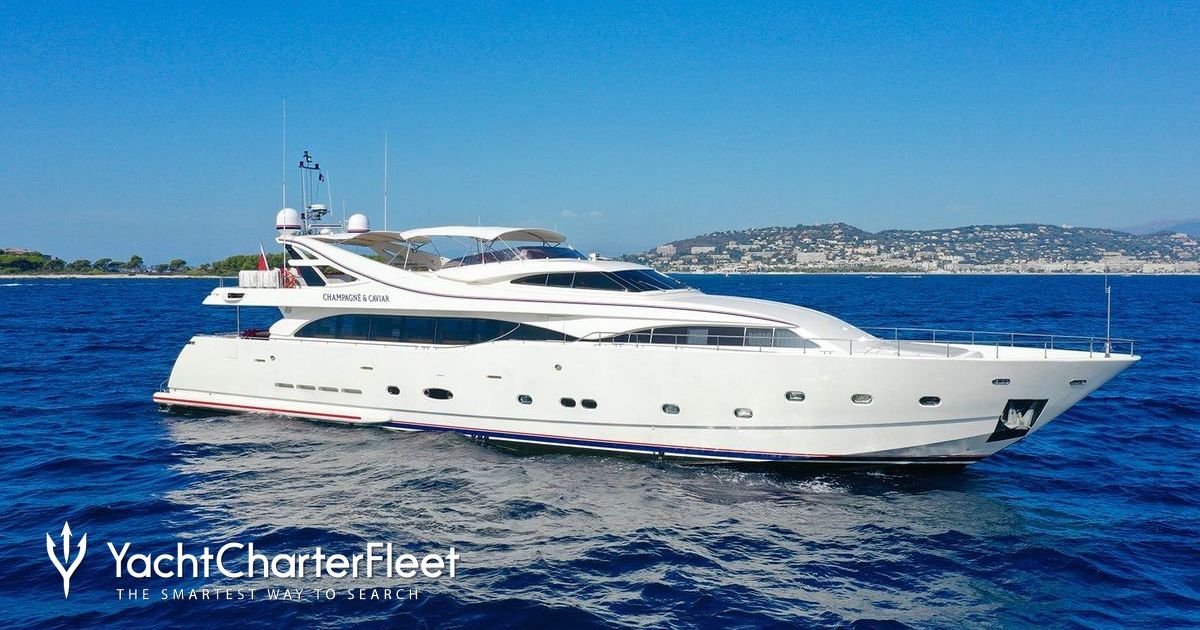 CHAMPAGNE AND CAVIAR yacht charter 2