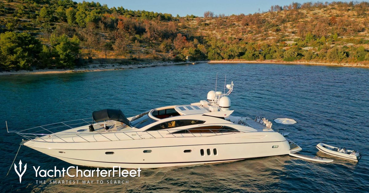 SUNSEEKER PREDATOR 72 GHOST yacht charter 2