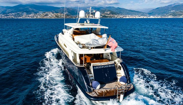 ARISTON FIVE yacht charter 5