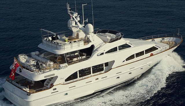 SALUTE yacht charter 4