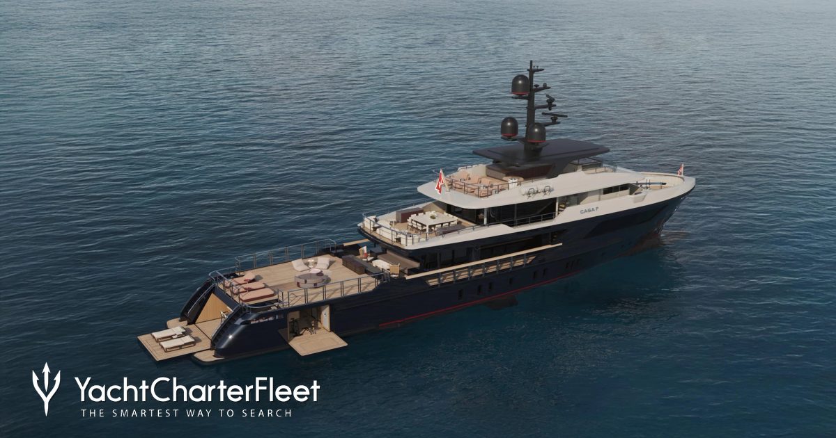 CASA F yacht charter 2