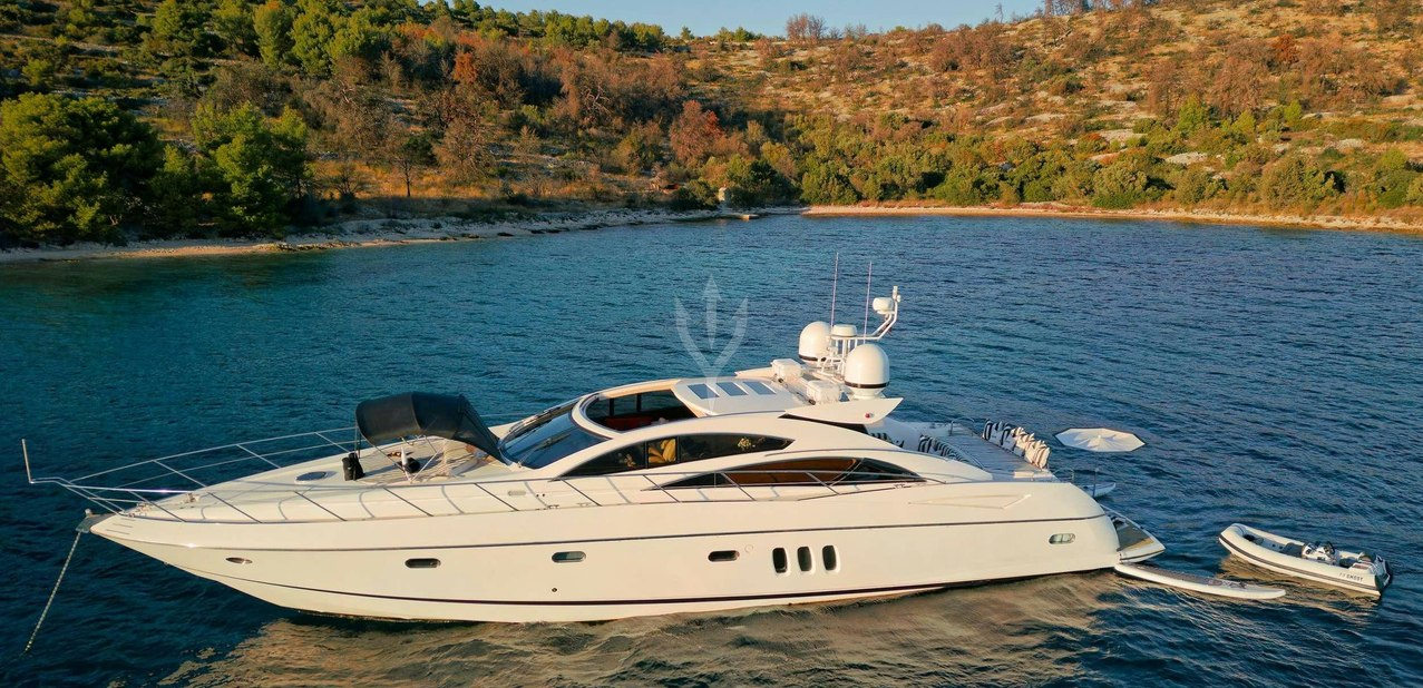SUNSEEKER PREDATOR 72 GHOST YACHT CHARTER yacht charter