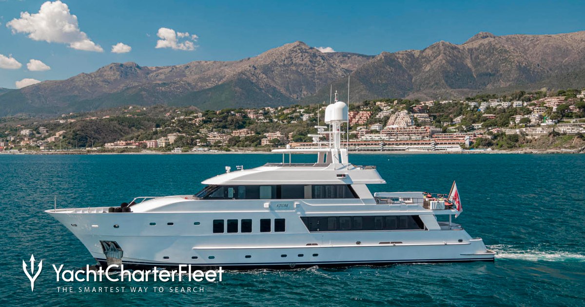 ATOM yacht charter 2