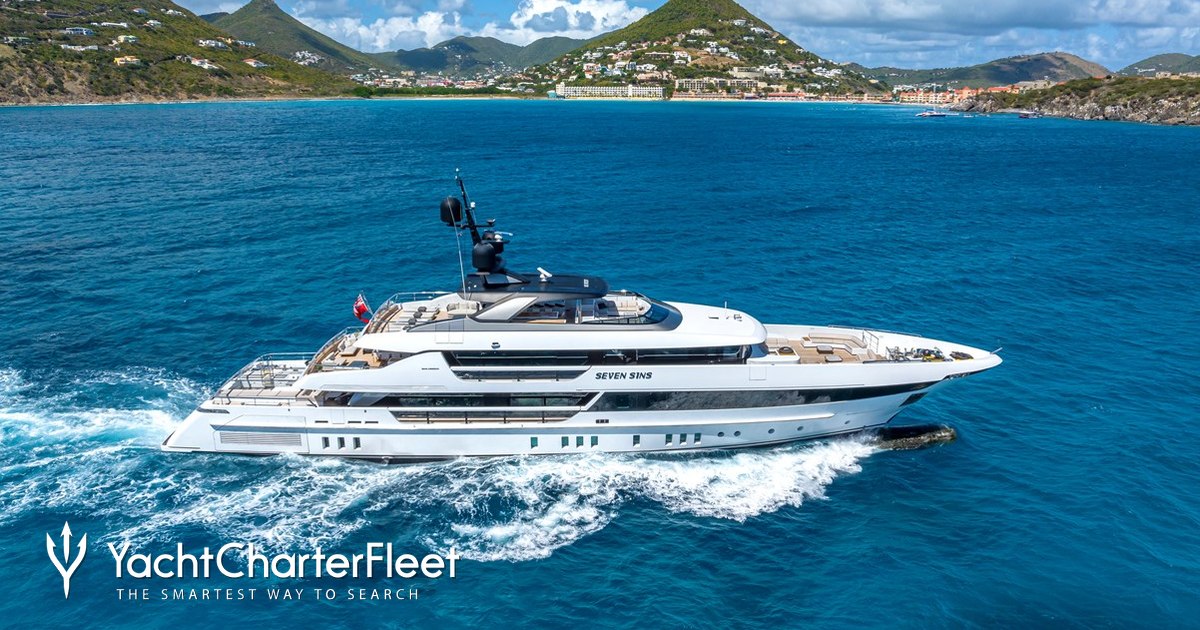 SEVEN SINS yacht charter 2