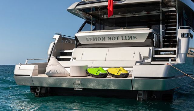 LEMON NOT LIME yacht charter 5
