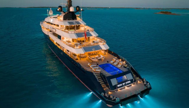 MAN OF STEEL yacht charter 5