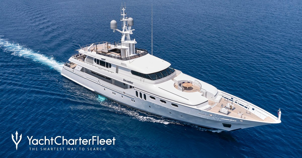 INVADER yacht charter 2