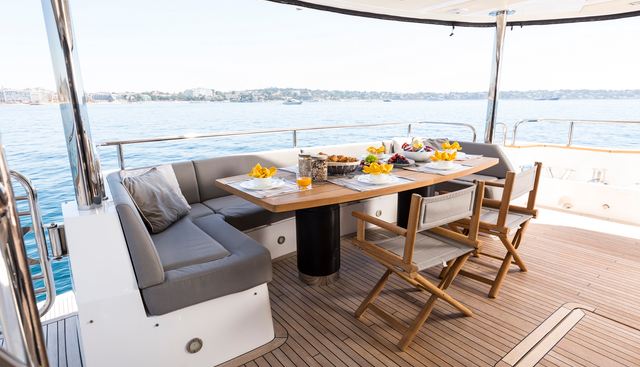 ULTRAVIOLET yacht charter 4