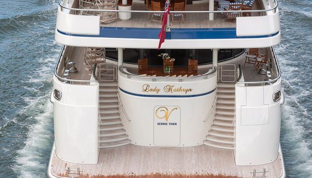 LADY KATHRYN V yacht charter 5
