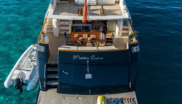 MR CORN yacht charter 4