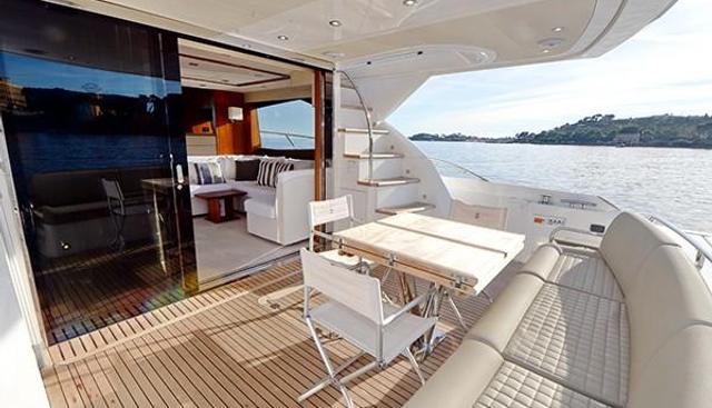 TURQUOISE yacht charter 3