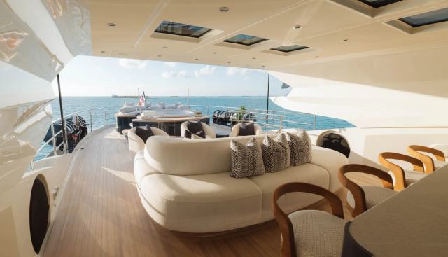 THUNDER yacht charter 3