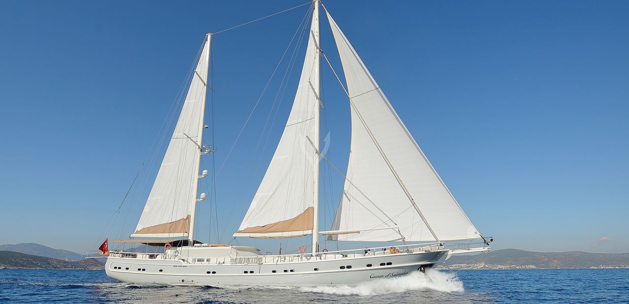QUEEN OF SALMAKIS YACHT CHARTER yacht charter