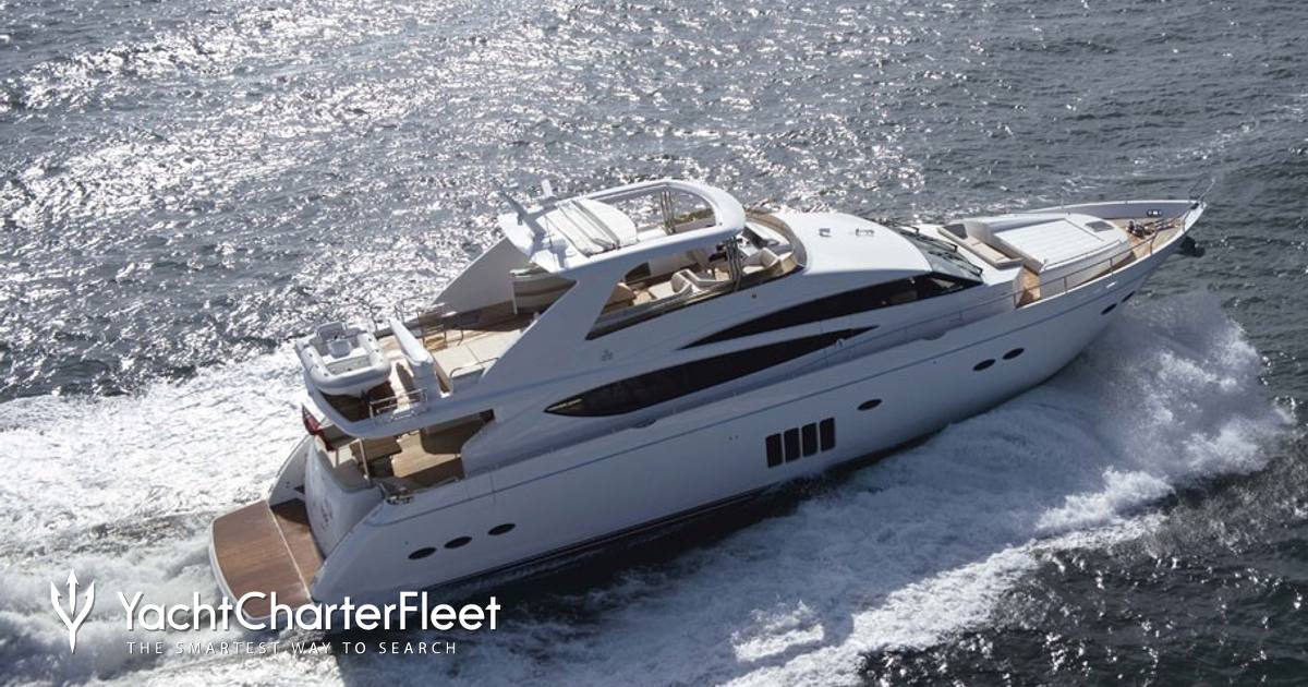PRINCESS 85 yacht charter 2