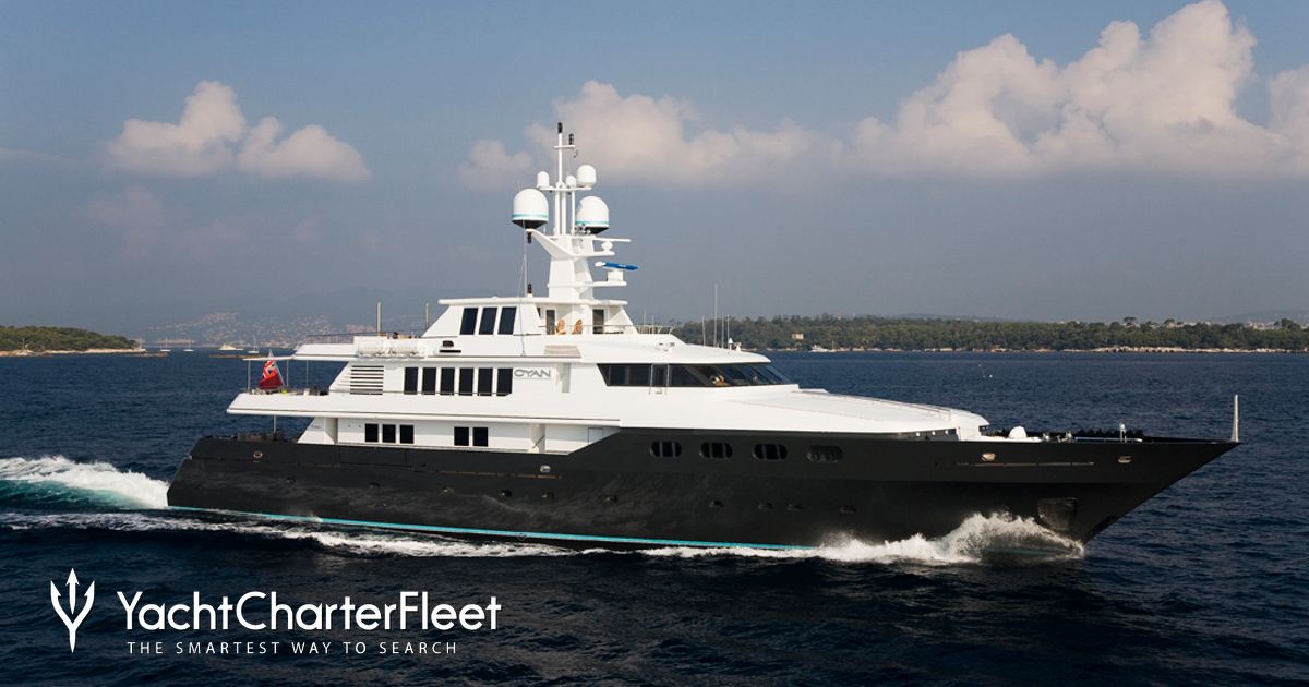 CYAN yacht charter 2