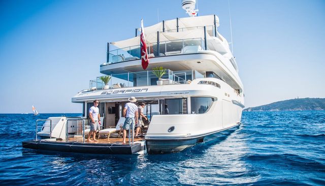 SCORPION yacht charter 5