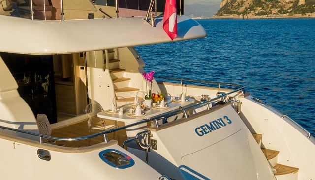 GEMINI 3 yacht charter 5