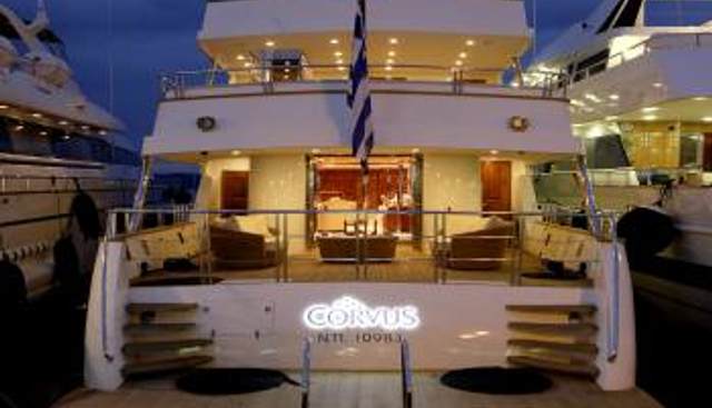 CORVUS yacht charter 4