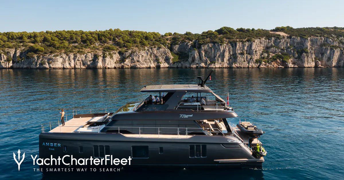 AMBER ONE yacht charter 2