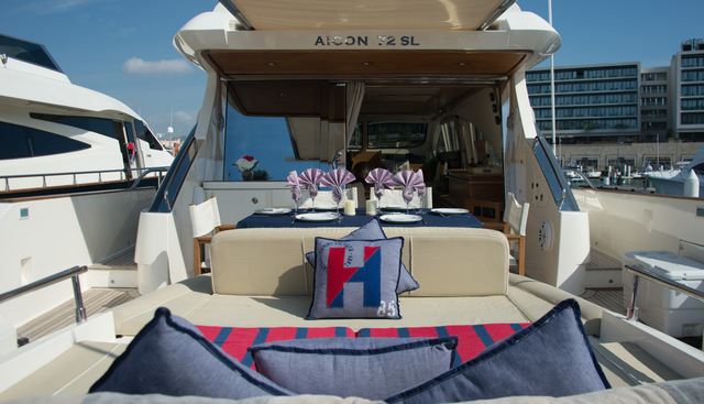 GREY yacht charter 4