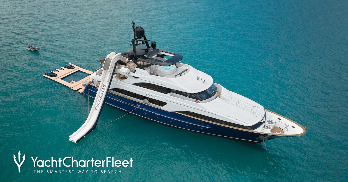 SERENO yacht charter 2