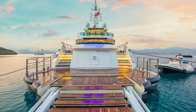 DESTINY yacht charter 5