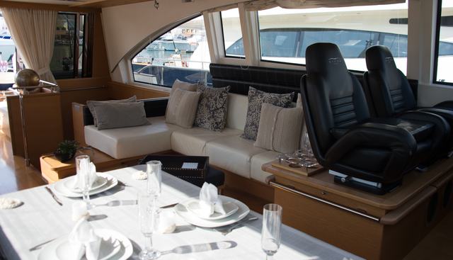 GREY yacht charter 5