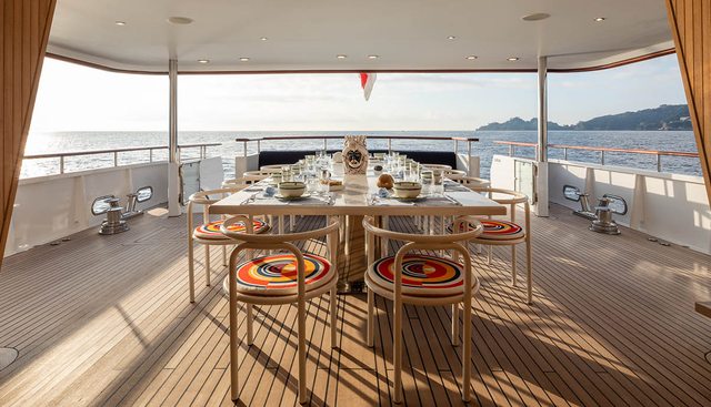 CURIOSITY yacht charter 5