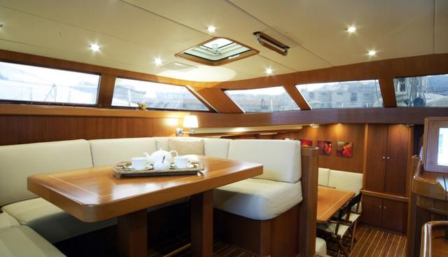 DHARMA yacht charter 5