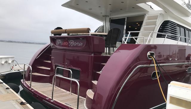 PRIVATE RESERVE yacht charter 5