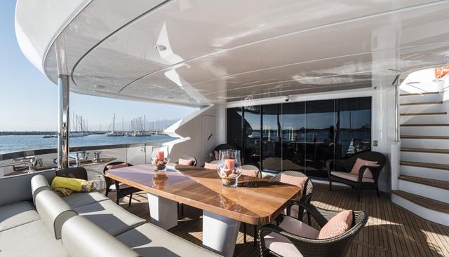 PERSEUS yacht charter 5