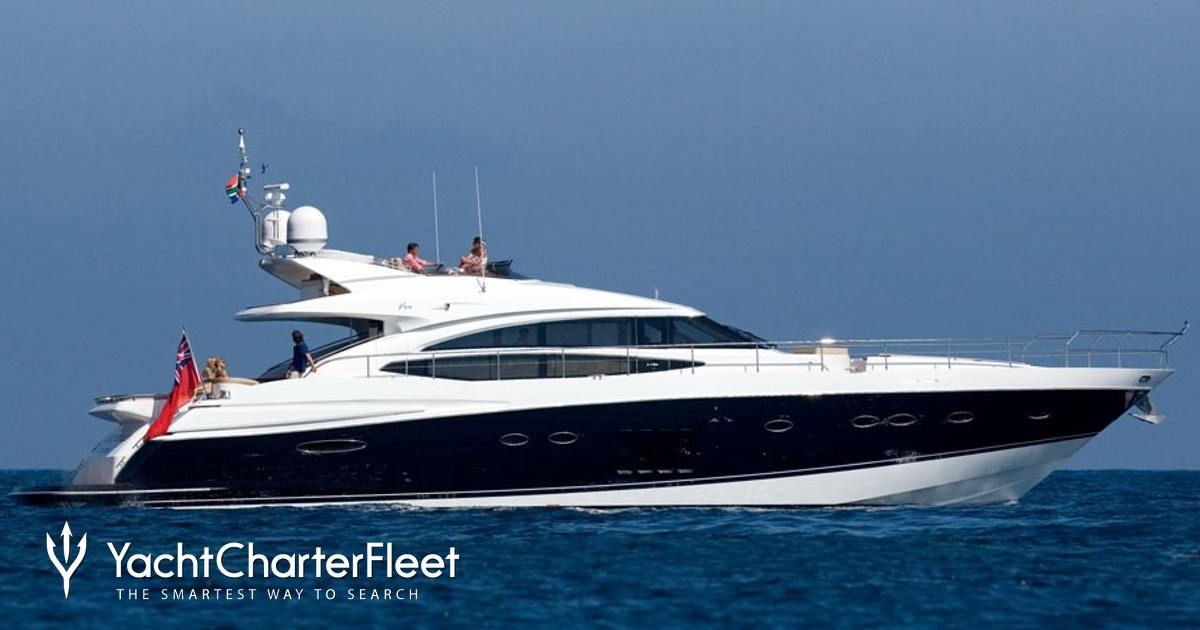 PRINCESS V85 yacht charter 2