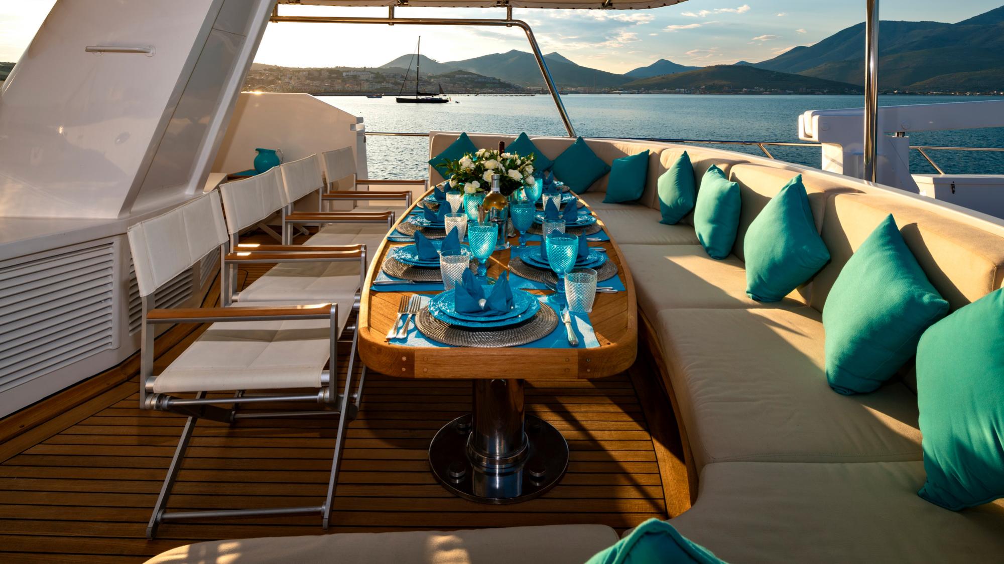 NIGHTFLOWER yacht charter 4
