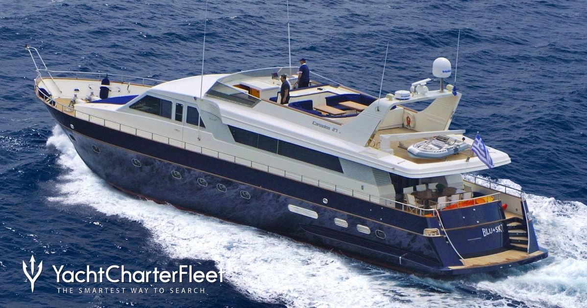 BLU SKY yacht charter 2