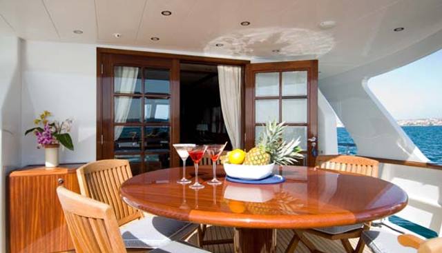 MR WHITE yacht charter 4